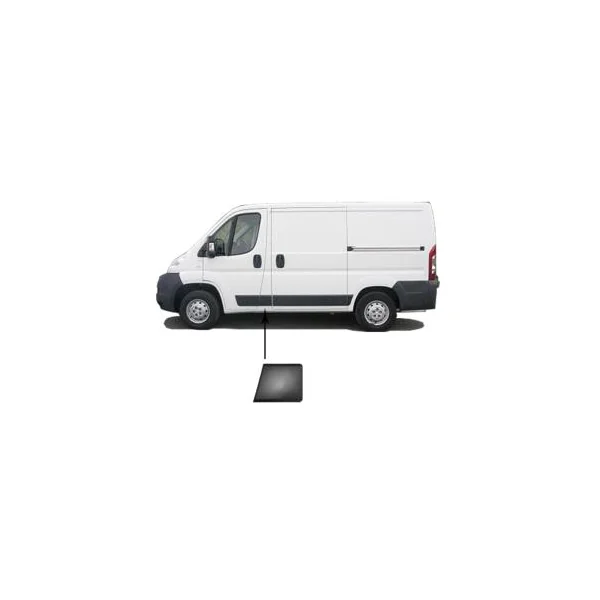 Moulure montant porte avant gauche pour PEUGEOT BOXER II phase 1, 2006-2014, 23cm, Neuve