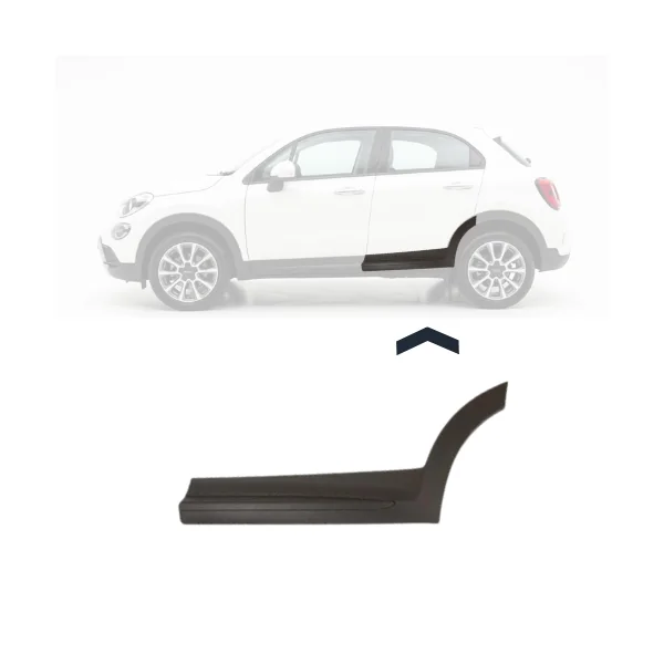 Moulure porte arrière gauche pour FIAT 500X 2018-2023, Neuve