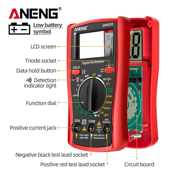 Multimètre numérique - ANENG DM850