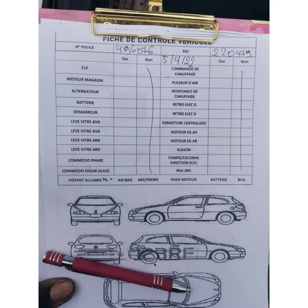 Optique avant secondaire droit (feux)(clignotant) CITROEN XANTIA