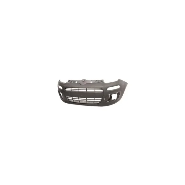 Pare chocs avant pour FIAT PANDA III depuis 2012, mod. VAN, avec grille, noir, Neuf