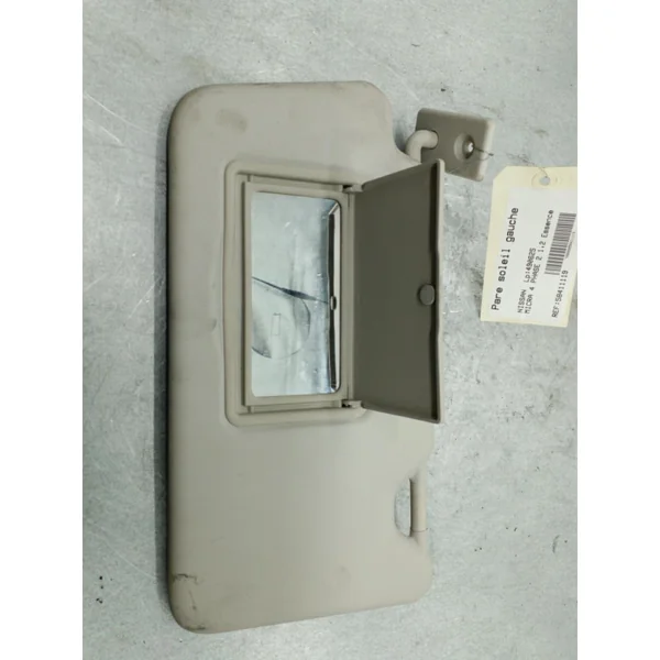 Pare soleil gauche NISSAN MICRA 4