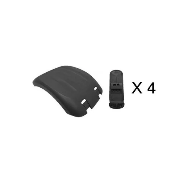 Pare-boue supérieur pour DAF XF 106 2012-2017, avec kit de tirants 200.10501, Neuf