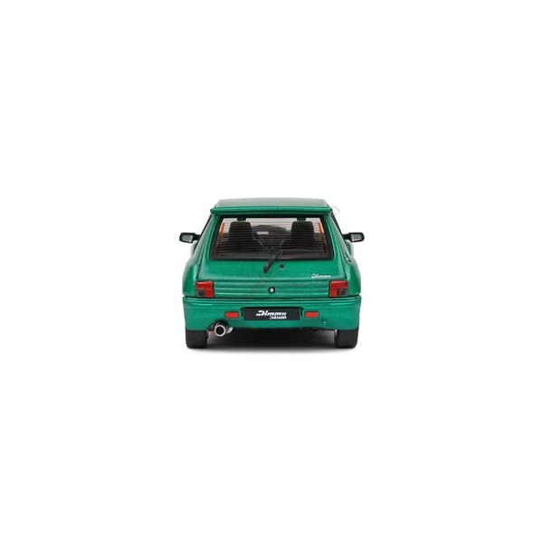 PEUGEOT 205 GTI DIMMA VERT FLUORITE 1992 1/43 VOITURE MINIATURE SOLIDO