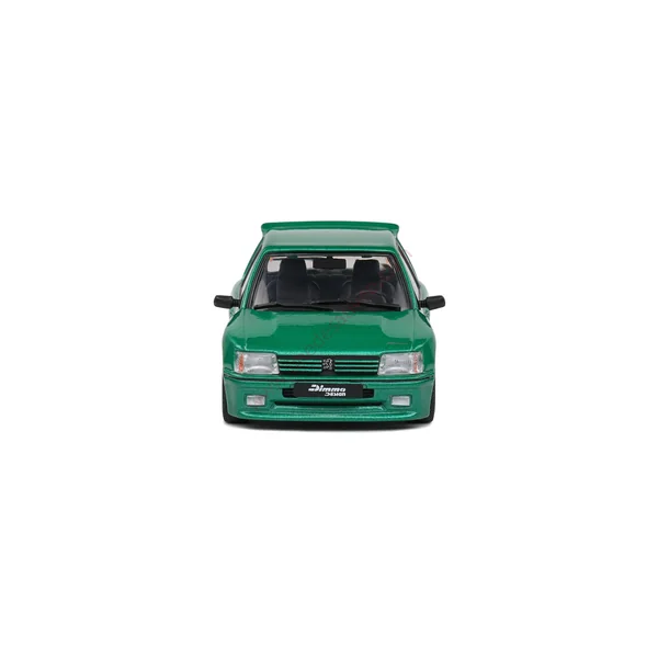 PEUGEOT 205 GTI DIMMA VERT FLUORITE 1992 1/43 VOITURE MINIATURE SOLIDO
