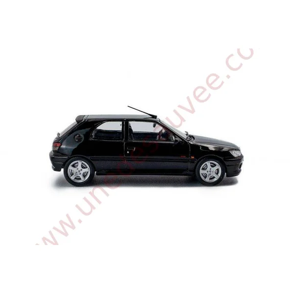PEUGEOT 306 S16 NOIR ONYX 1994 1/43 VOITURE MINIATURE SOLIDO