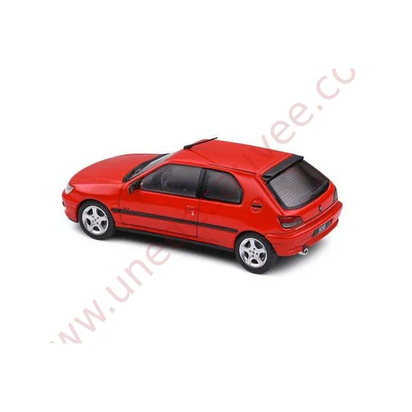 PEUGEOT 306 S16 ROUGE 2002 1/43 VOITURE MINIATURE SOLIDO