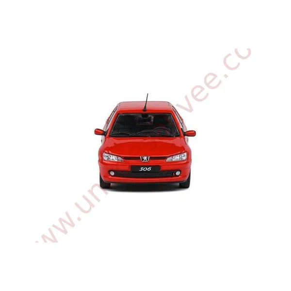 PEUGEOT 306 S16 ROUGE 2002 1/43 VOITURE MINIATURE SOLIDO