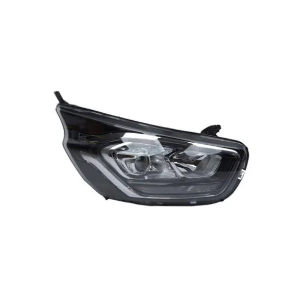 Phare droit pour FORD TRANSIT CUSTOM phase 2 2018-2023, électrique, moteur, feu de jour à LED, Neuf