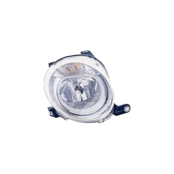 Phare Optique avant droit pour FIAT 500 phase 1, 2007-2015, H7, (supérieur), Neuf