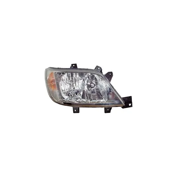 Phare Optique avant droit pour MERCEDES SPRINTER I (W901-W905), 2002-2006, H7+H3, électrique, Neuf