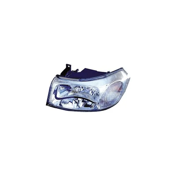 Phare Optique avant gauche pour FORD TRANSIT Mk6, 2000-2006, chromé, H4, Neuf