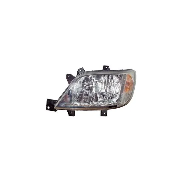 Phare Optique avant gauche pour MERCEDES SPRINTER I (W901-W905), 2002-2006, H7+H3, électrique, Neuf