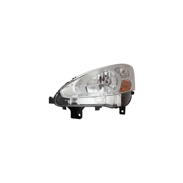 Phare Optique avant gauche pour PEUGEOT PARTNER II phase 2, 2012-2015, H4, électrique, Neuf