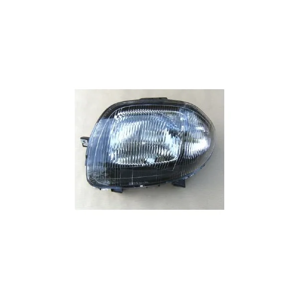 Phare Optique avant gauche pour RENAULT CLIO II phase 1, 1998-2001, H4, (verre strié), Neuf