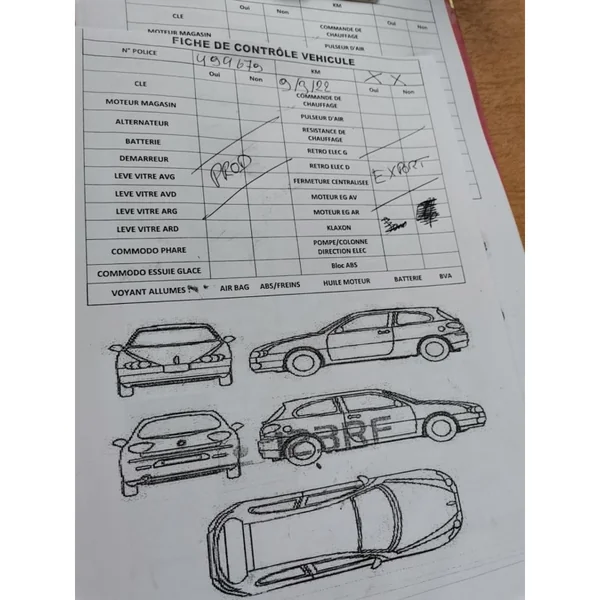Poignee porte avant droit PEUGEOT 806