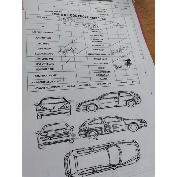 Poignee porte avant gauche PEUGEOT 806