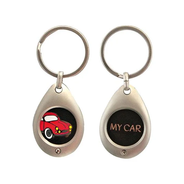 PORTE CLEFS JETON AUTO RETRO - ZIG13AR 4 - ZIGOH
