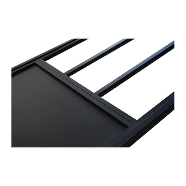 Porte coulissante atelier en acier Bario H220cm