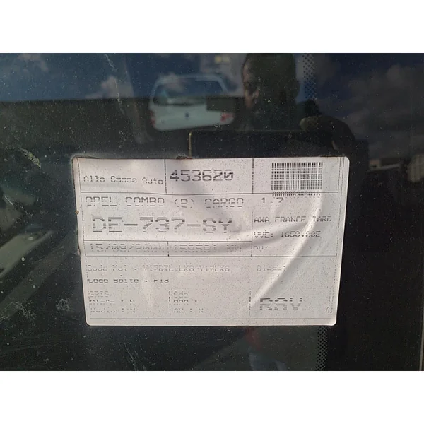 Porte laterale gauche OPEL COMBO C