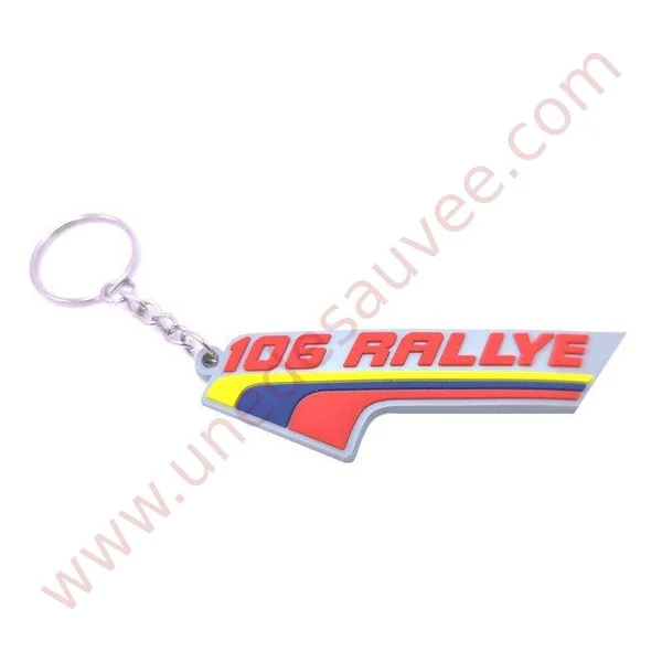 PORTE-CLÉ PEUGEOT 106 RALLYE COULEURS PTS