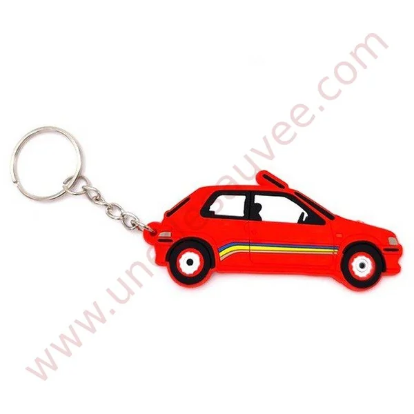 PORTE-CLÉ PEUGEOT 106 RALLYE ROUGE PHASE 2