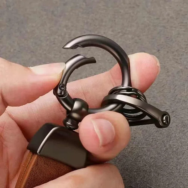 Porte-clés Audi avec lanière en cuir