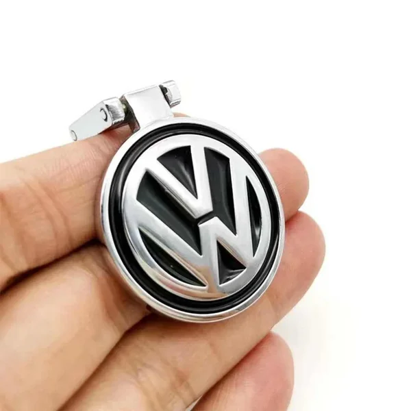 Porte-clés Volkswagen avec emblème métallique