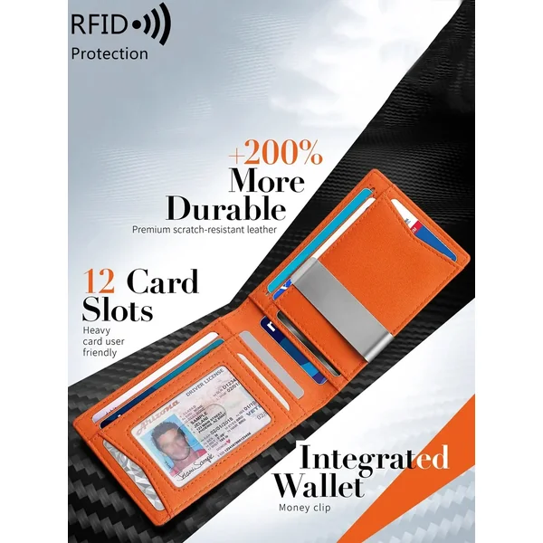 Portefeuille Anti RFID