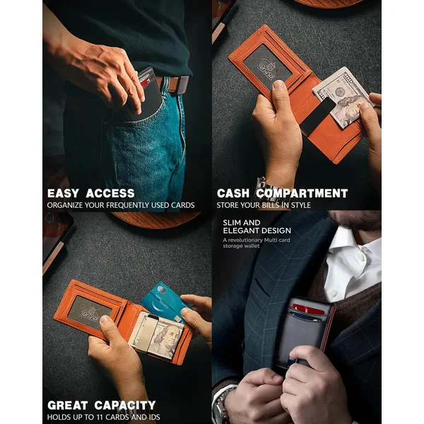 Portefeuille Anti RFID