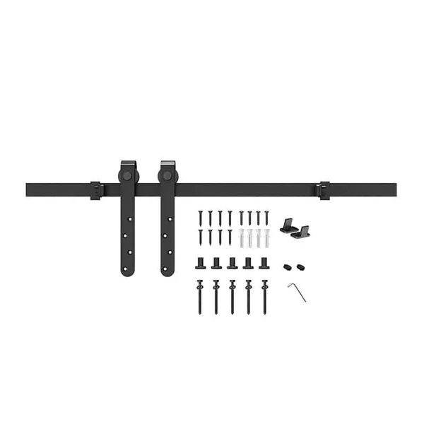 Rail meuble coulissant en acier Bario 5S - kit complet