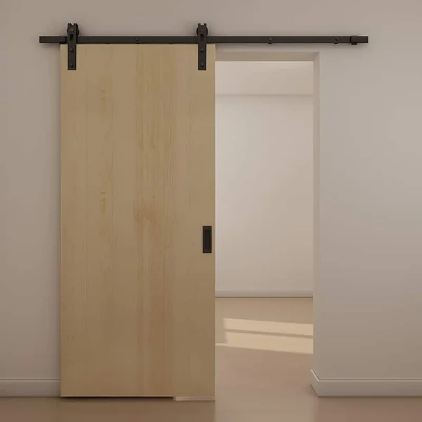 Rail porte coulissante en acier Quadrat 2 - kit complet