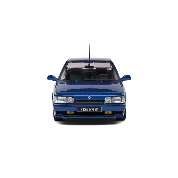 RENAULT 21 2 LITRES TURBO PHASE 1 BLEU NUIT 1988 1/18 VOITURE MINIATURE SOLIDO