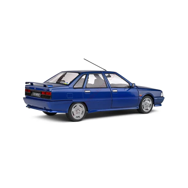 RENAULT 21 2 LITRES TURBO PHASE 1 BLEU NUIT 1988 1/18 VOITURE MINIATURE SOLIDO