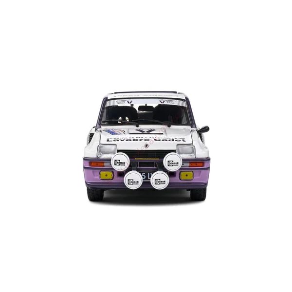 RENAULT 5 TURBO RALLYE LYON CHARBONNIERE 1983 1/18 VOITURE MINIATURE SOLIDO