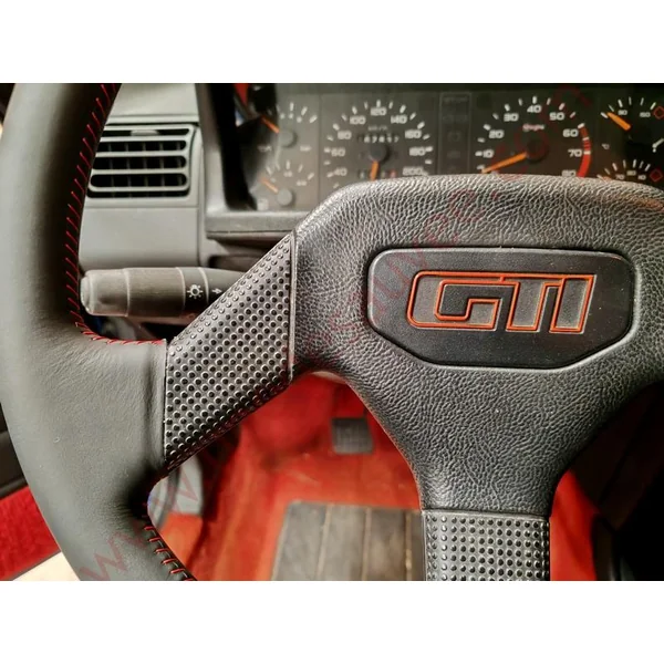 RÉFECTION CUIR VOLANT PEUGEOT 205 GTI CTI ROLAND GARROS