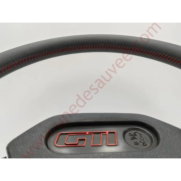 RÉFECTION CUIR VOLANT PEUGEOT 205 GTI CTI ROLAND GARROS