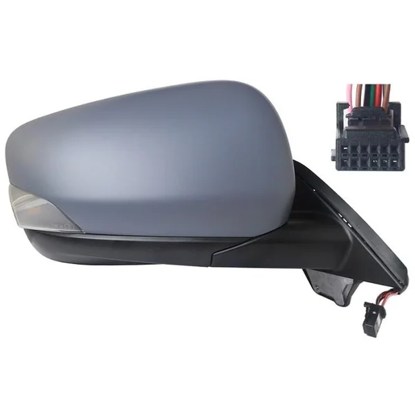 Rétroviseur droit pour RENAULT KANGO III phase 1 depuis 2021, électrique, chauffant, avec feu, avec sonde, asphérique, 10 broches, BLIS, Neuf