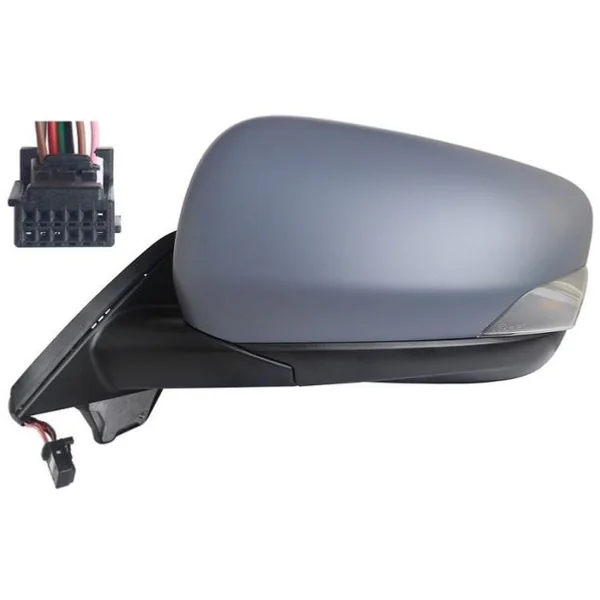 Rétroviseur gauche pour RENAULT KANGO III phase 1 depuis 2021, électrique, chauffant, avec feu, asphérique, 8 broches, BLIS, Neuf