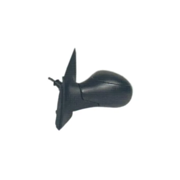 Rétroviseur gauche électrique pour CITROËN C2 phase 1, 2003-2008, noir, Neuf