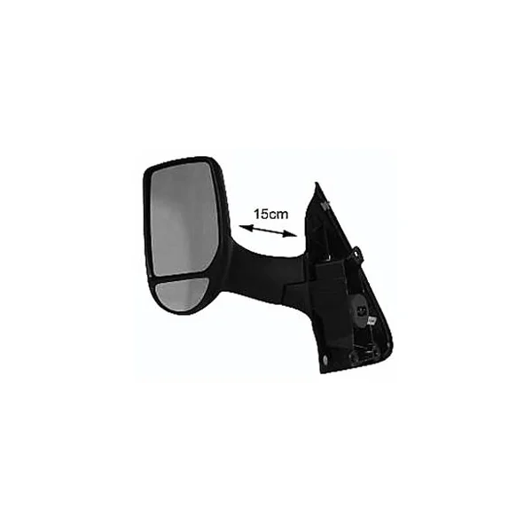 Rétroviseur gauche électrique pour FORD TRANSIT Mk7, 2006-2014, (bras long), dégivrant, noir, Neuf