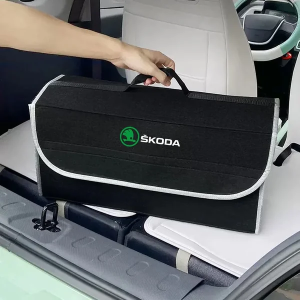 Sac de rangement de coffre Skoda