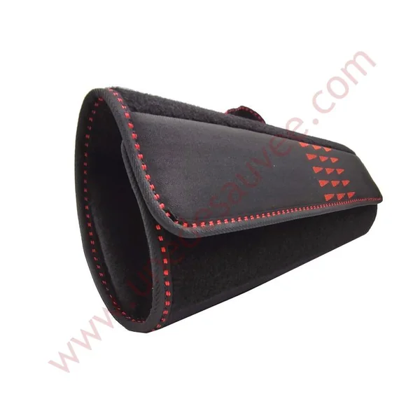 SAC VOYAGE DE COFFRE LONG TISSU FANION ROUGE AVEC SCRATCH TISSE RENFORCE RENAULT SUPER 5 GT TURBO