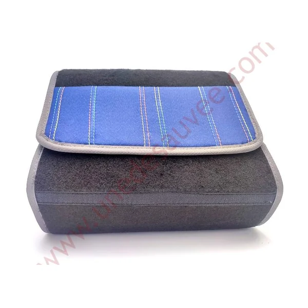 SAC VOYAGE DE COFFRE TISSU JEANS AVEC SCRATCH TISSE RENFORCE PEUGEOT 205 CJ JUNIOR