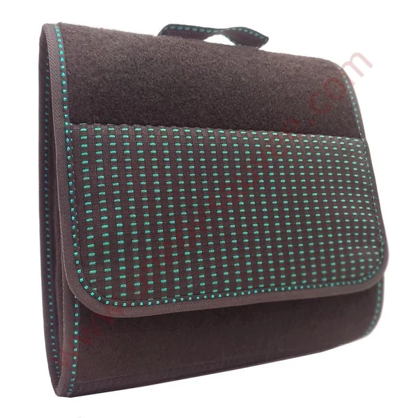 SAC VOYAGE DE COFFRE TISSU QUARTET VERT AVEC SCRATCH TISSE RENFORCE PEUGEOT 205 GTI CTI SORENTO