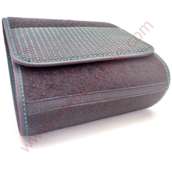 SAC VOYAGE DE COFFRE TISSU QUARTET VERT AVEC SCRATCH TISSE RENFORCE PEUGEOT 205 GTI CTI SORENTO