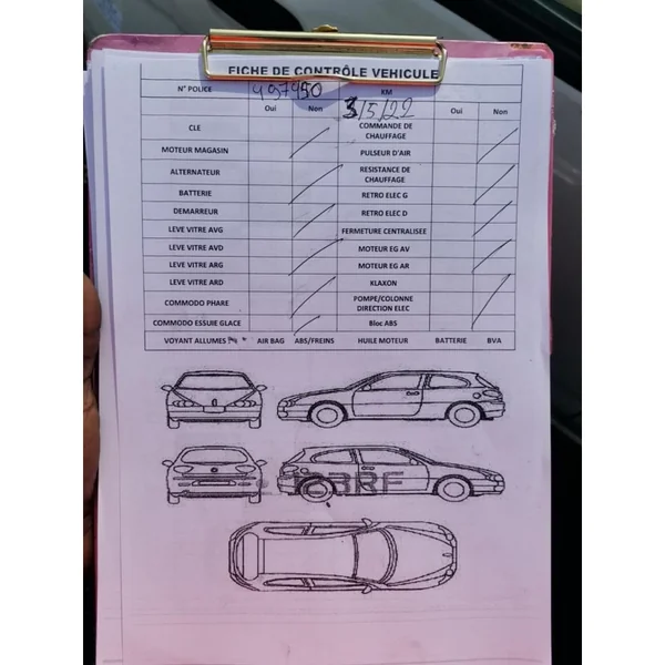 Serrure avant droit FIAT PANDA 3