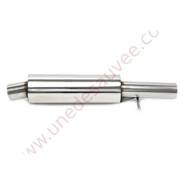 SILENCIEUX ARRIÈRE D’ÉCHAPPEMENT INOX EVOG4A-VSD POUR AUDI A3 TYPE 8L (HORS QUATTRO) AINSI QUE SEAT LEON TYPE 1M (HORS 4X4 ET CUPRA) ET VW GOLF IV TYPE 1J 1996–2005 (HORS 4MOTION ET BREAK)