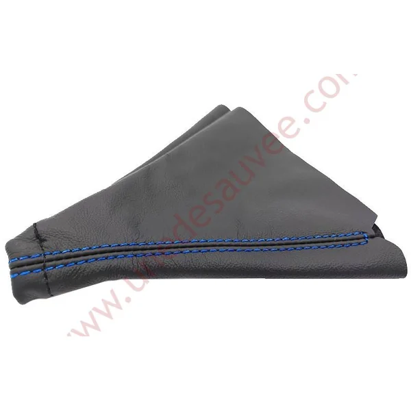 Soufflet Levier De Vitesse Cuir Noir Coutures Bleue PEUGEOT 309 GTI - GTI 16