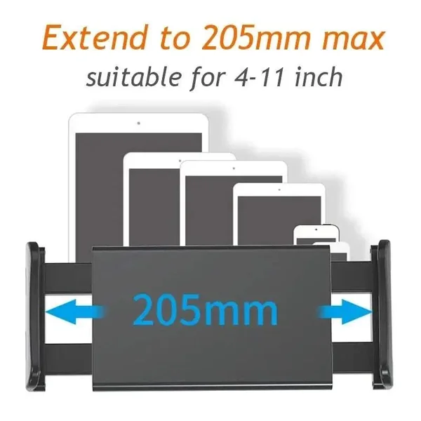 Support universel tablette & téléphone voiture